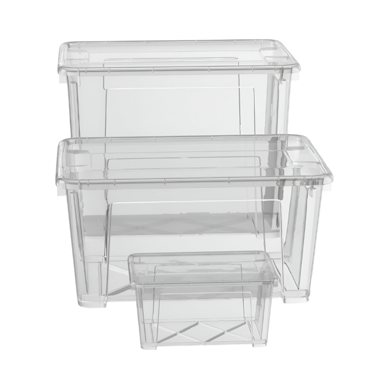 Caja organizadora apilable